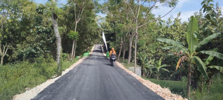  Jalan Aspal Program TMMD Bojonegoro Di Desa Jatimulyo, Warga Rasakan Manfaatnya